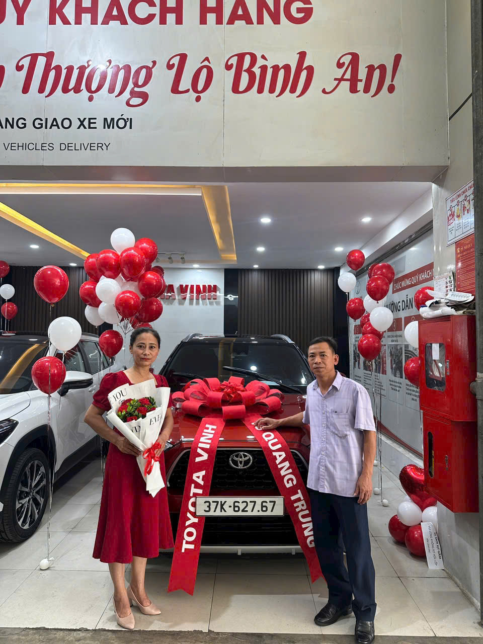 Hình ảnh hoạt động giao xe Toyota Vinh Nghệ An